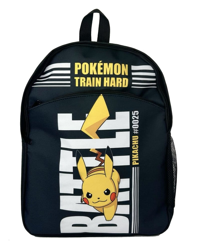 Pokémon Mochila Pokémon Train Hard Negro Frikytopia