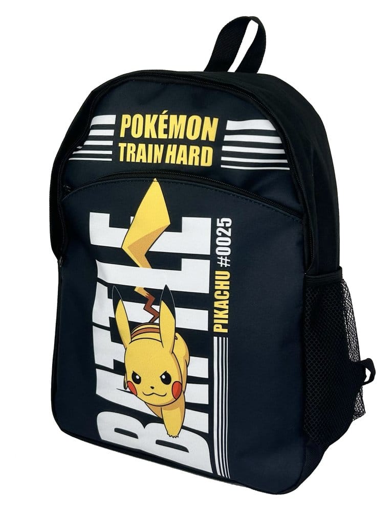 Pokémon Mochila Pokémon Train Hard Negro