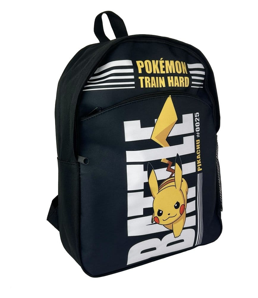 Pokémon Mochila Pokémon Train Hard Negro