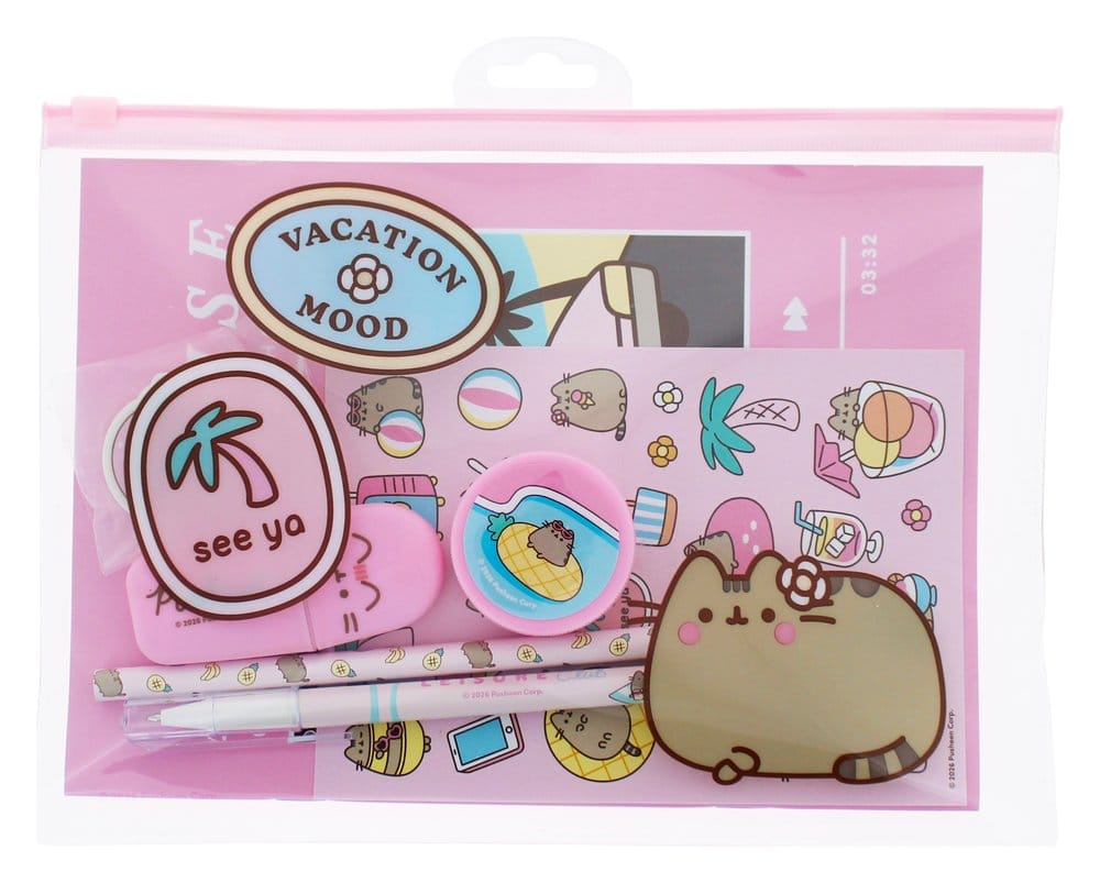 Pusheen Juego Para Escribir de 7 Piezas