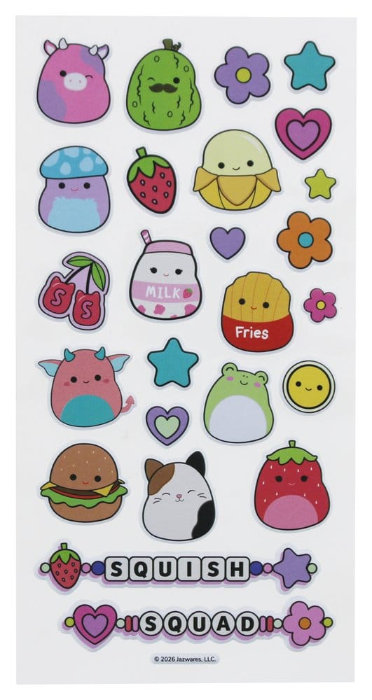 Squishmallows Set de pegatinas Super Puffy