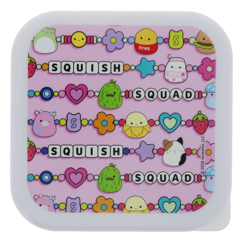 Squishmallows Fiambreras Paquete de 3