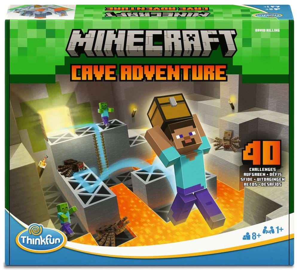 Minecraft Cave Adventure Juego de lógica Frikytopia