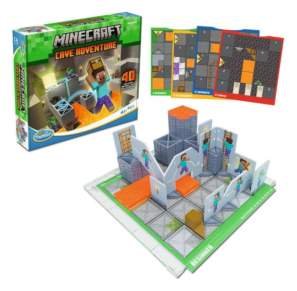 Minecraft Cave Adventure Juego de lógica
