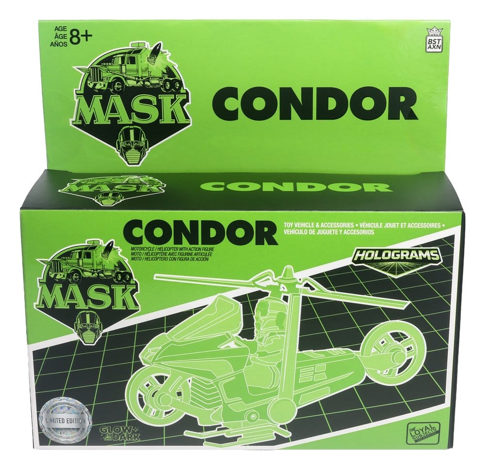 M.A.S.K. Vehículo Condor Hologram Variant (Glow in the Dark)