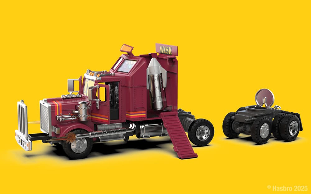 M.A.S.K. Wave 1 Vehículo Mobile Defense Unit Limited Edition