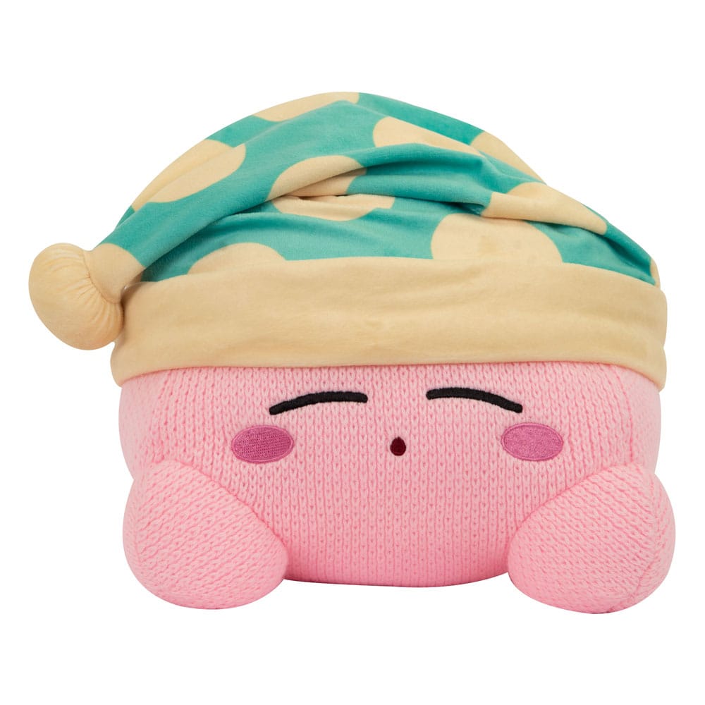 Kirby Peluche Nuiguru-Knit Kirby Sleeping Mega 25 cm Frikytopia