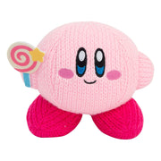 Kirby Peluche Nuiguru-Knit Kirby with Invincible Candy Wand