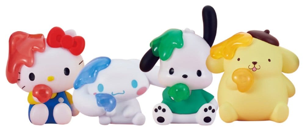 Sanrio Minifiguras Twinchees Hello Kitty & Friends Jam Jelly 5 cm Blind Pack Expositor (24) Frikytopia