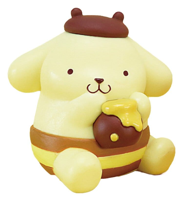 Sanrio Minifiguras Twinchees Pompompurin My Fav Color 5 cm Blind Pack Expositor (24)