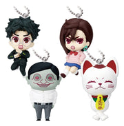 Dandadan Minifiguras Twinchees Defofig! Dangler 5 cm Blind Pack Expositor (24)