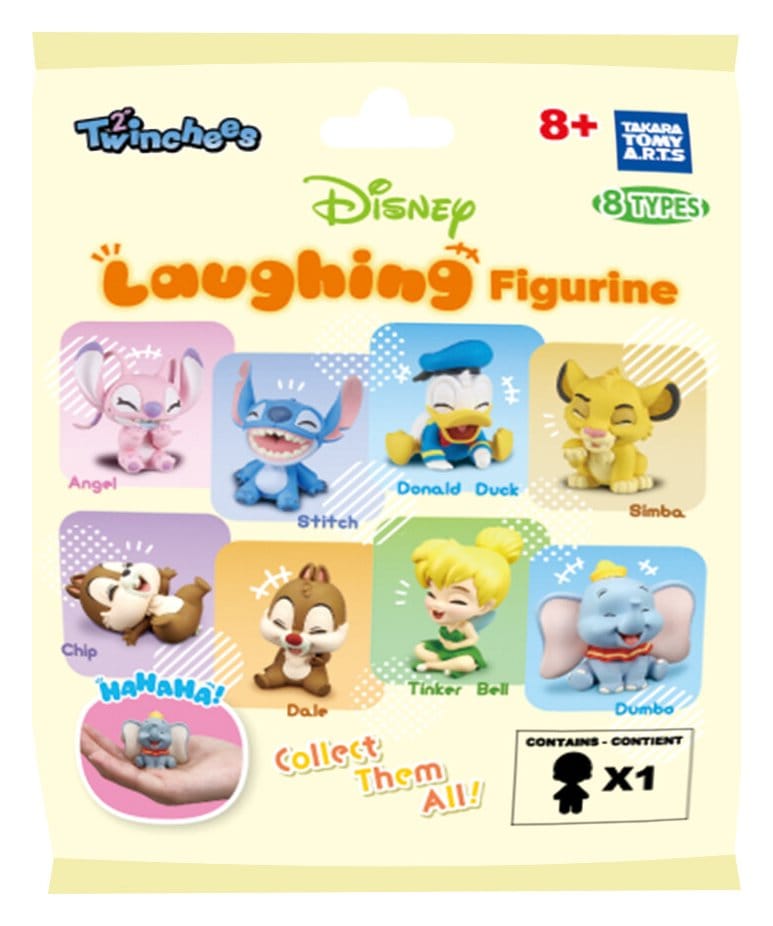 Disney Minifiguras Twinchees Laughing 5 cm Blind Pack Expositor (24)