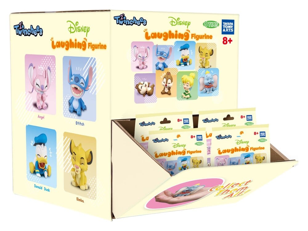 Disney Minifiguras Twinchees Laughing 5 cm Blind Pack Expositor (24)