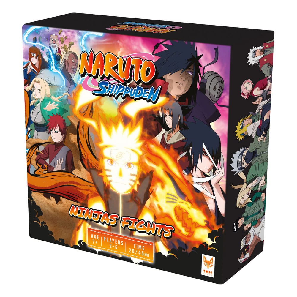 Naruto Juego de Cartas Combatte de Ninjas *Edición inglés* Frikytopia