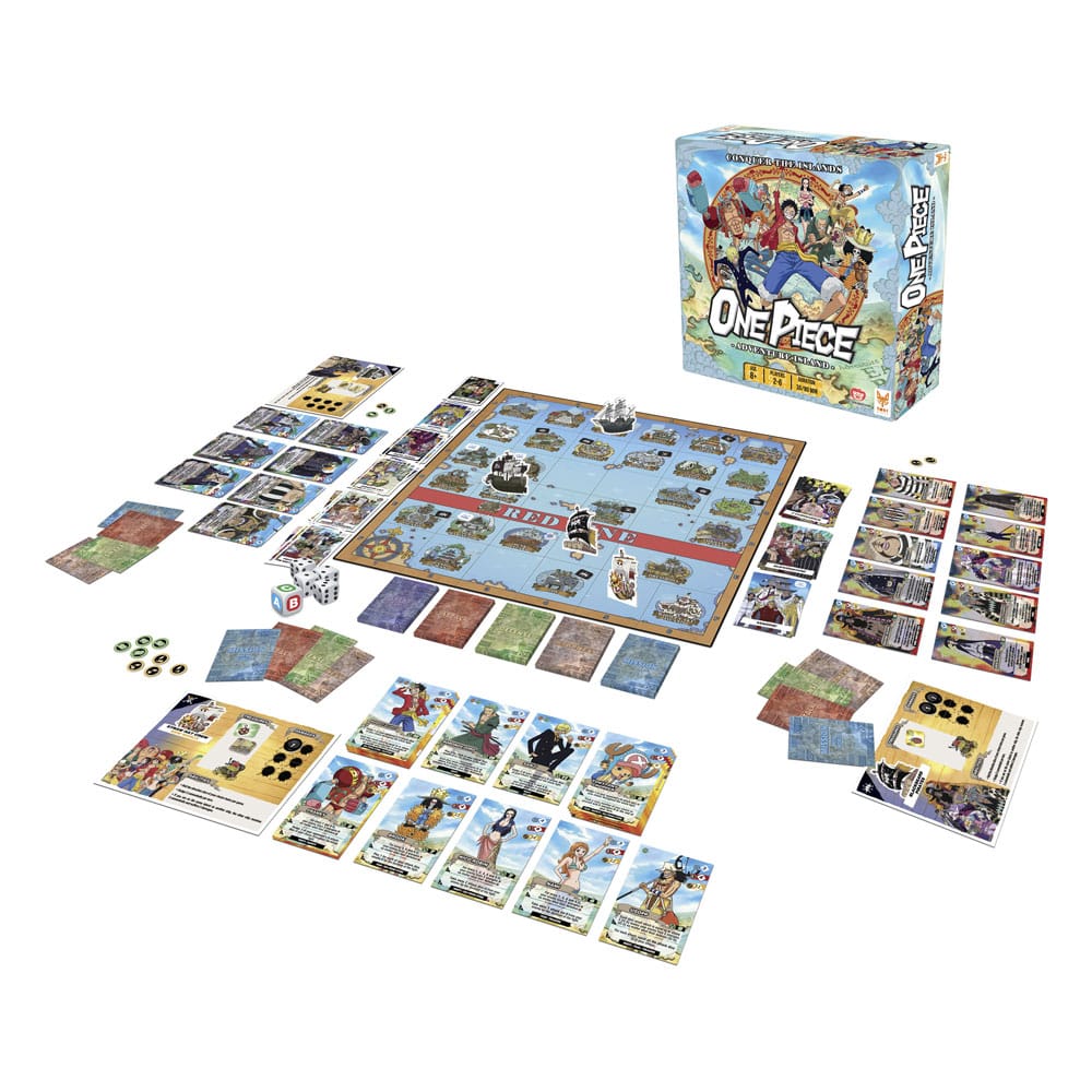 One Piece Juego de Mesa Adventure Island *Edición inglés* Frikytopia
