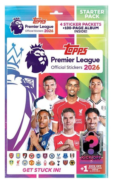 Premier League Cromos 2025/26 Starter Pack Frikytopia