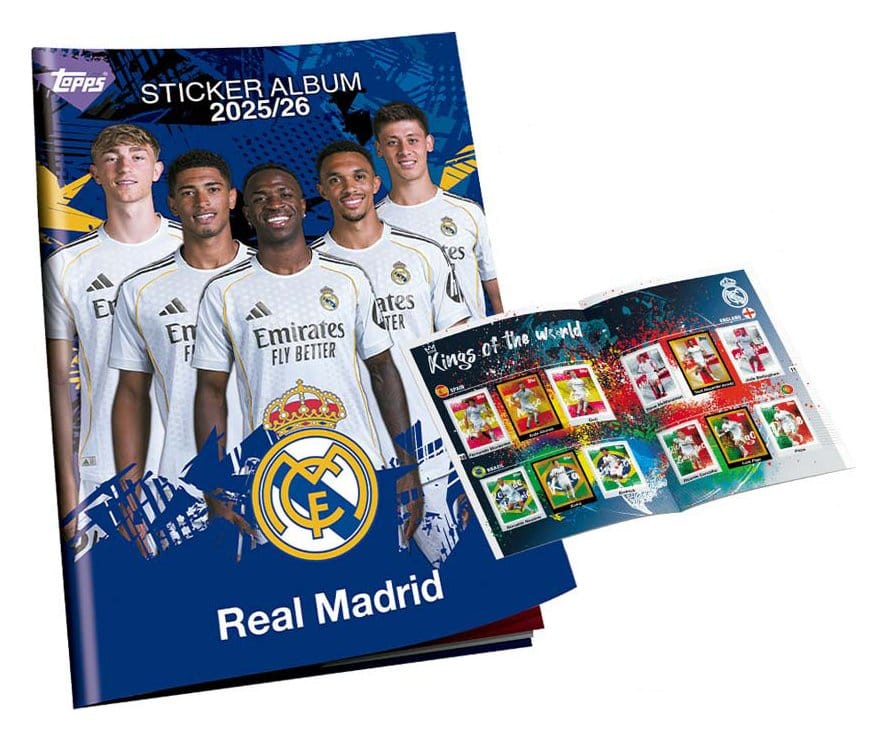 Real Madrid 2025/26 Álbum de Cromos Set Frikytopia