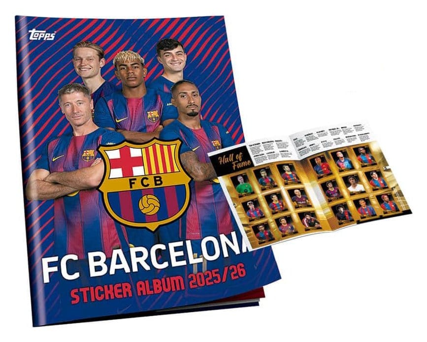 FC Barcelona 2025/26 Álbum de Cromos Set Frikytopia