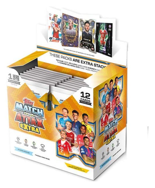 UEFA Champions League Match Attax Extra Cartas Coleccionables 2025/26 Caja de Sobres (32) Frikytopia