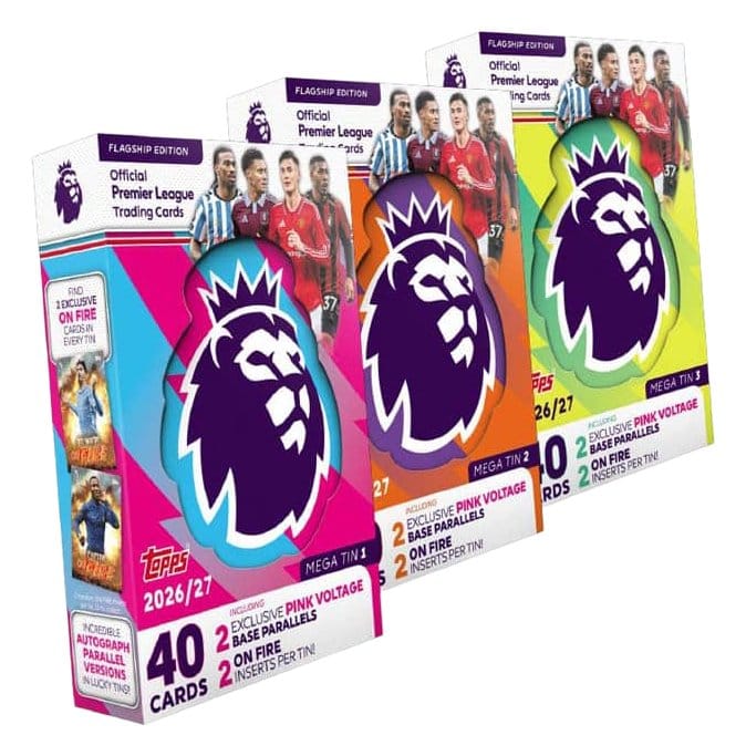 Premier League 2026/2027 Cartas Coleccionables Mega Tin Frikytopia