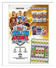 UEFA Club Competition Match Attax 2026/27 Cartas Coleccionables Starterpack