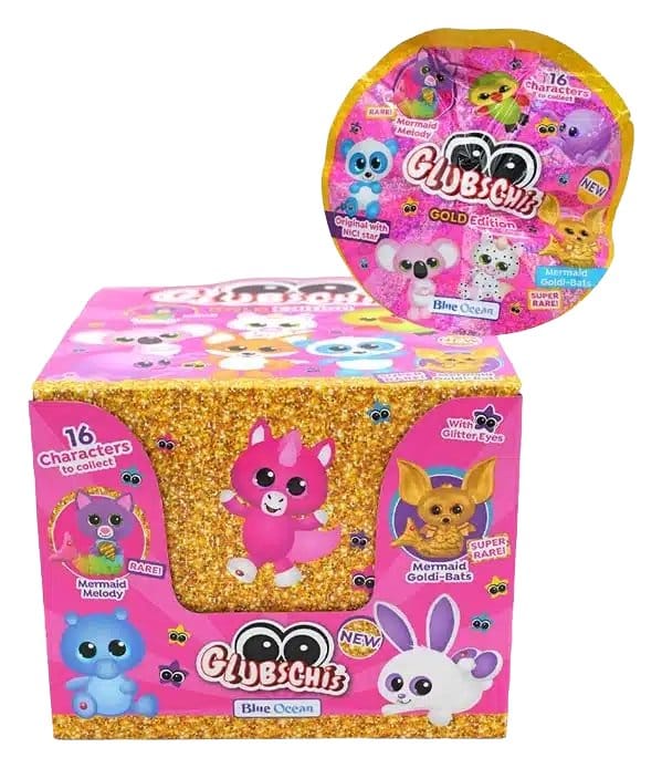 Glubschis Minifiguras Serie 7 Gold Edition Display (20)