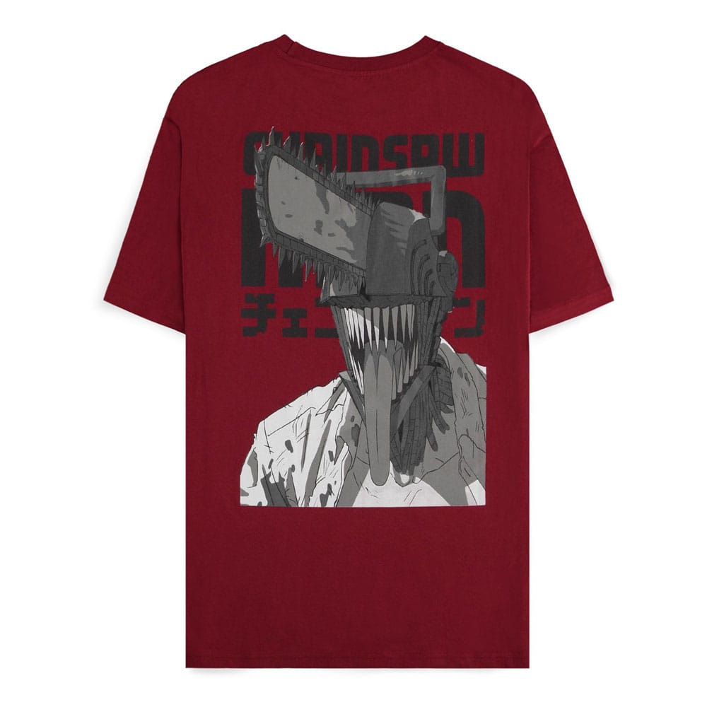 Chainsaw Man T-Shirt Smile Bordeaux Frikytopia