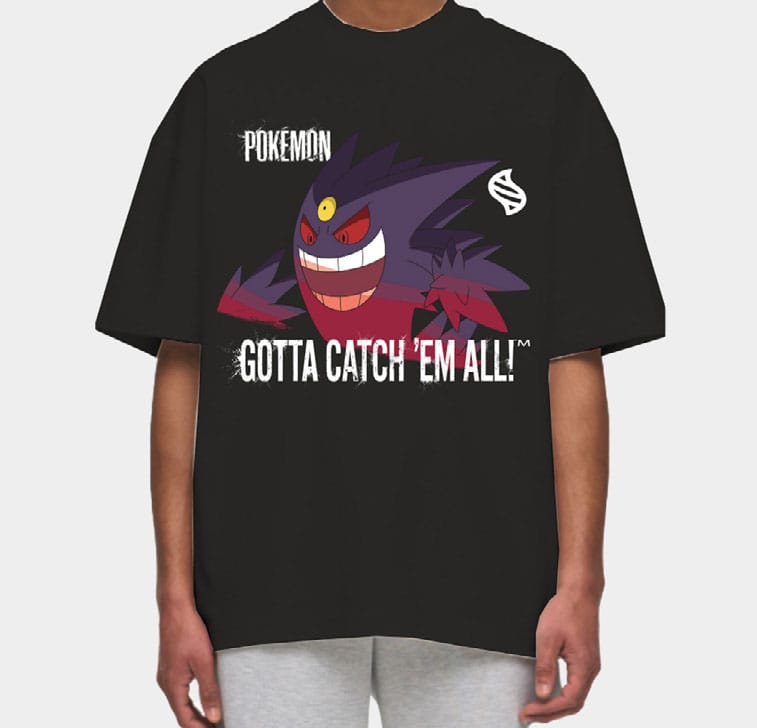 Pokémon Camiseta Mega Evolutions Gotta Catch Em All talla L