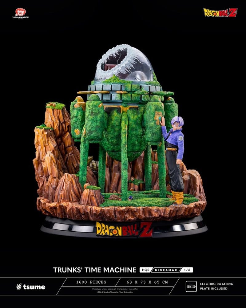 Dragon Ball Z Figura 1/6 HQS Dioramax Trunks' Time Machine