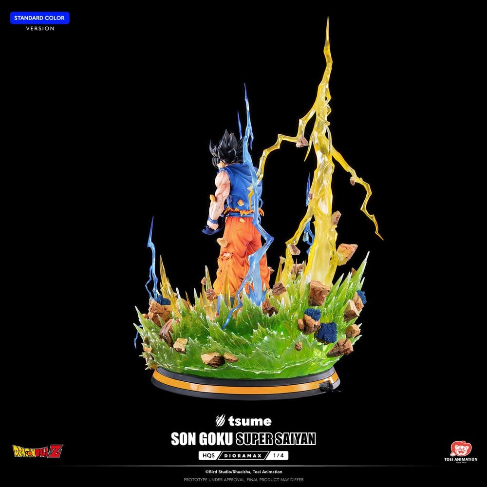 Dragon Ball Z Figura 1/4 HQS Dioramax Son Goku Super Saiyan 51 cm