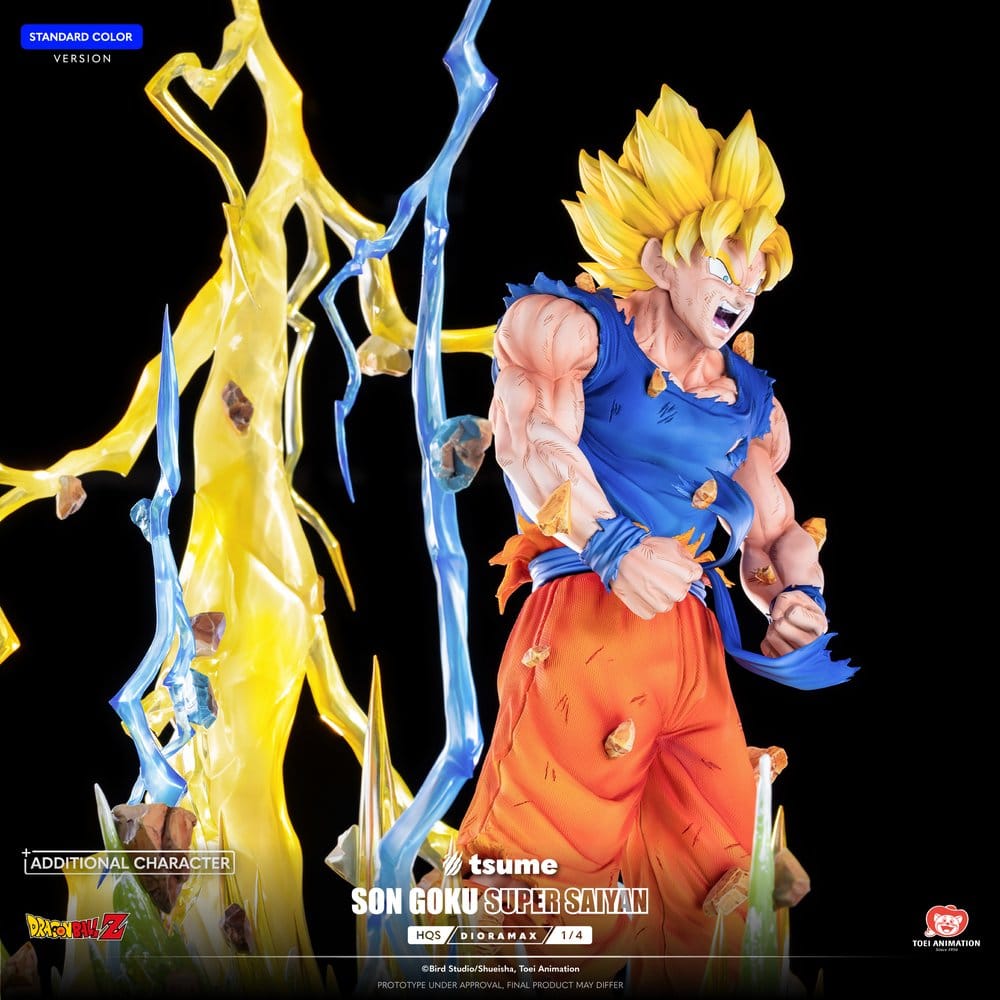 Dragon Ball Z Figura 1/4 HQS Dioramax Son Goku Super Saiyan 51 cm