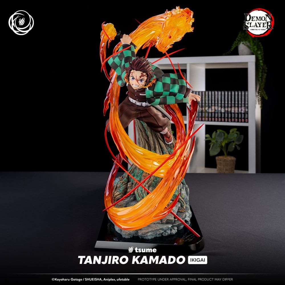 Demon Slayer Figura 1/6 IKIGAI Tanjiro Kamado 44 cm