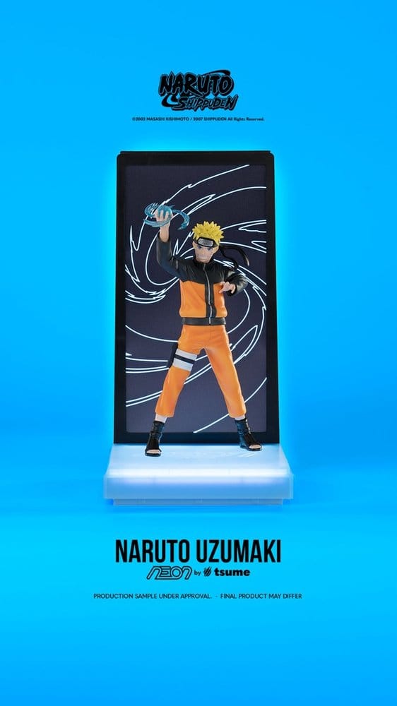 Naruto Neon Figura 1/9 Naruto Uzumaki 25 cm