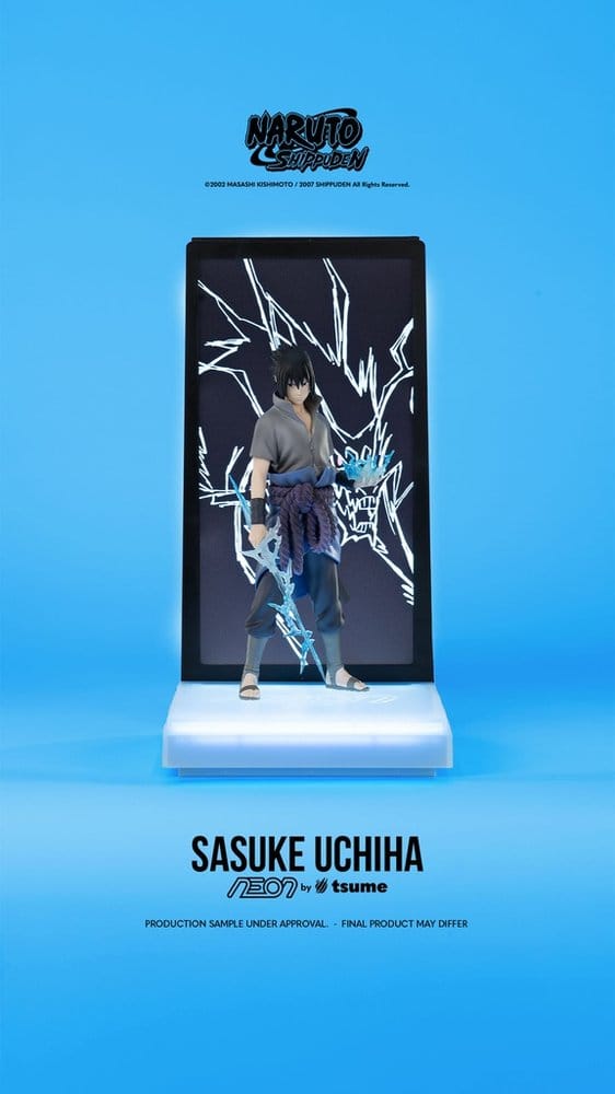 Naruto Neon Figura 1/9 Sasuke Uchiha 25 cm Frikytopia