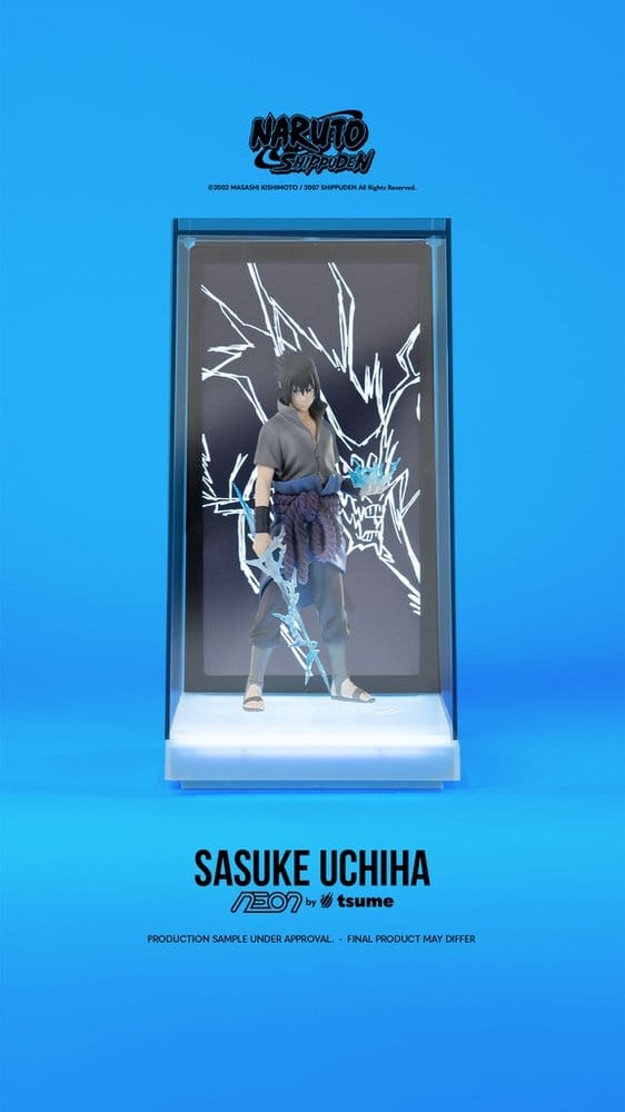Naruto Neon Figura 1/9 Sasuke Uchiha 25 cm