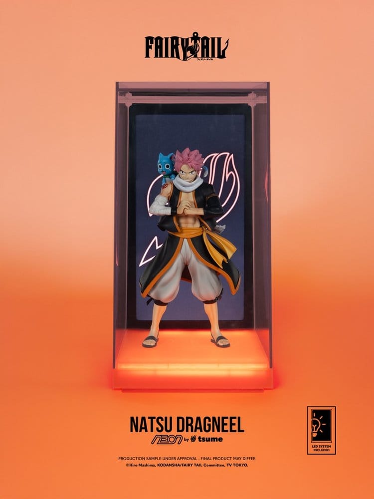 Fairy Tail Neon Figura 1/9 Natsu Dragneel 25 cm
