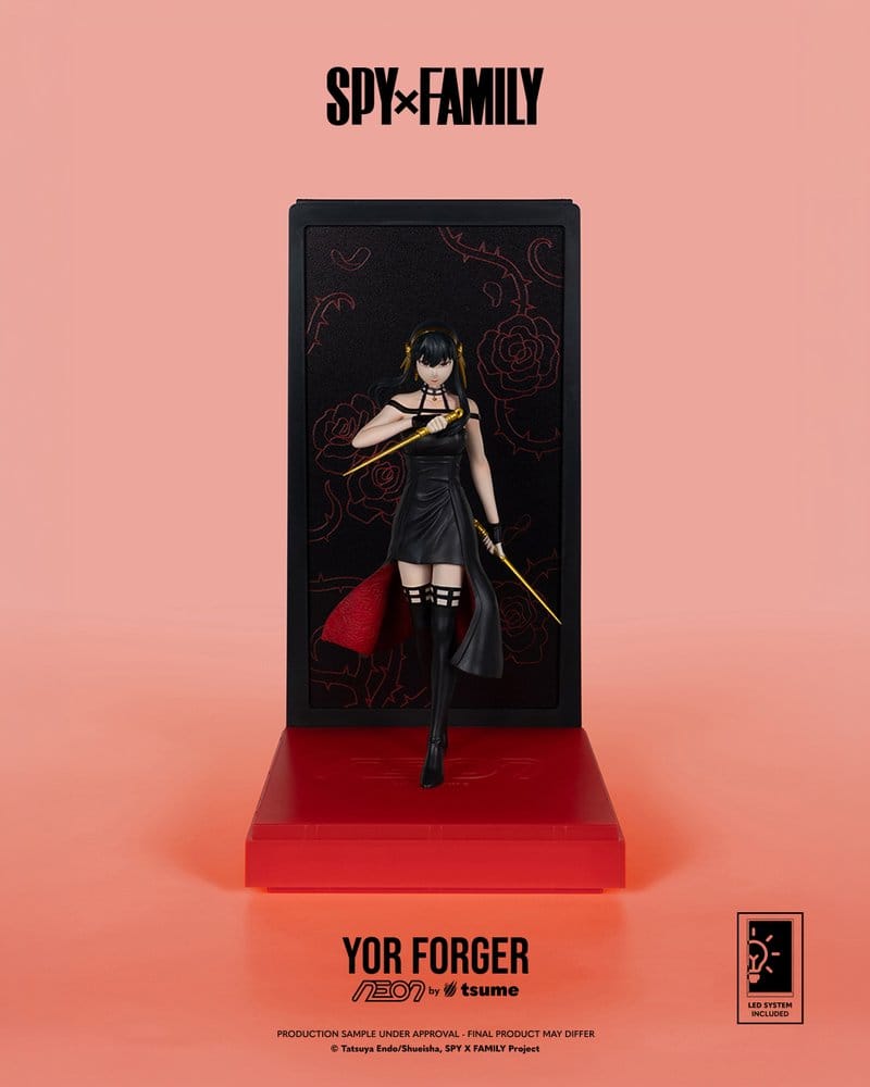Spy x Family Figura 1/9 Neon Yor Forger 20 cm Frikytopia