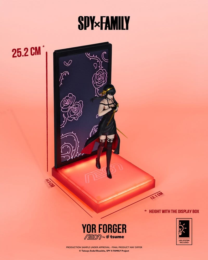 Spy x Family Figura 1/9 Neon Yor Forger 20 cm