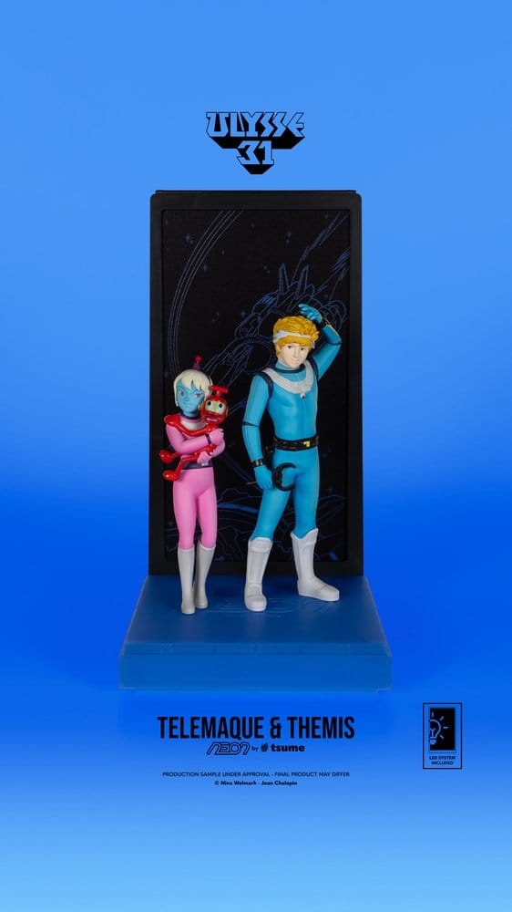 Ulysse 31 Neon Figura 1/9 Telemachus & Themis 20 cm