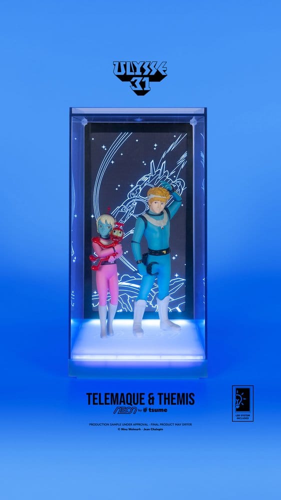 Ulysse 31 Neon Figura 1/9 Telemachus & Themis 20 cm