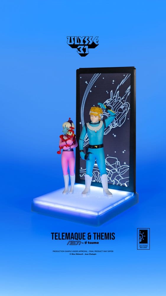 Ulysse 31 Neon Figura 1/9 Telemachus & Themis 20 cm