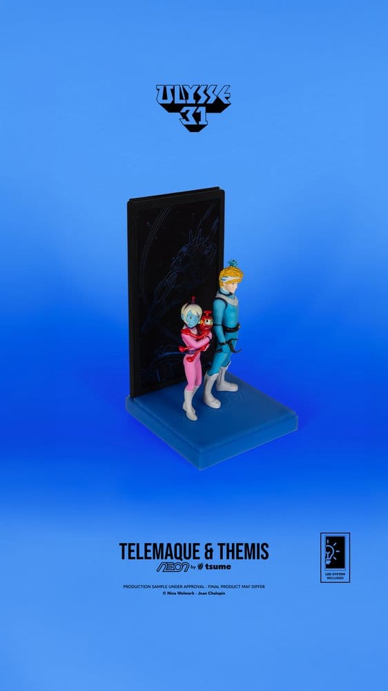 Ulysse 31 Neon Figura 1/9 Telemachus & Themis 20 cm