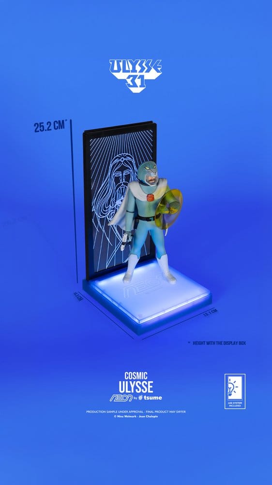 Ulysse 31 Neon Figura 1/9 Ulysse Cosmic Version 20 cm