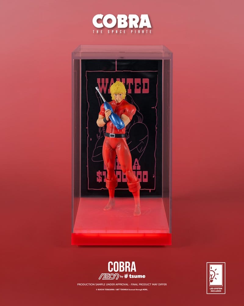 Cobra Figura Neon 1/9 Cobra The Space Pirate 20 cm