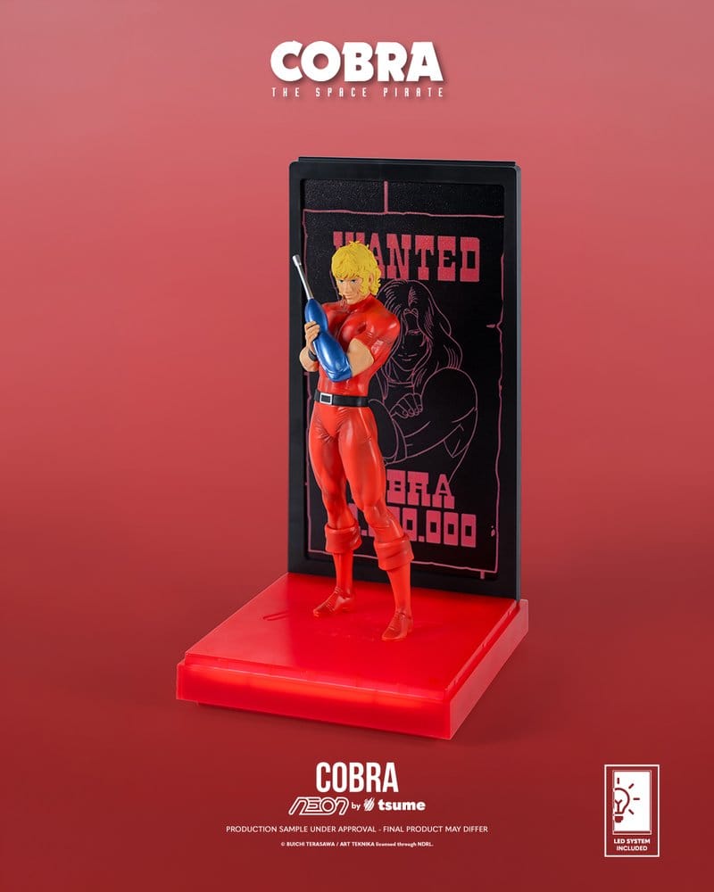 Cobra Figura Neon 1/9 Cobra The Space Pirate 20 cm