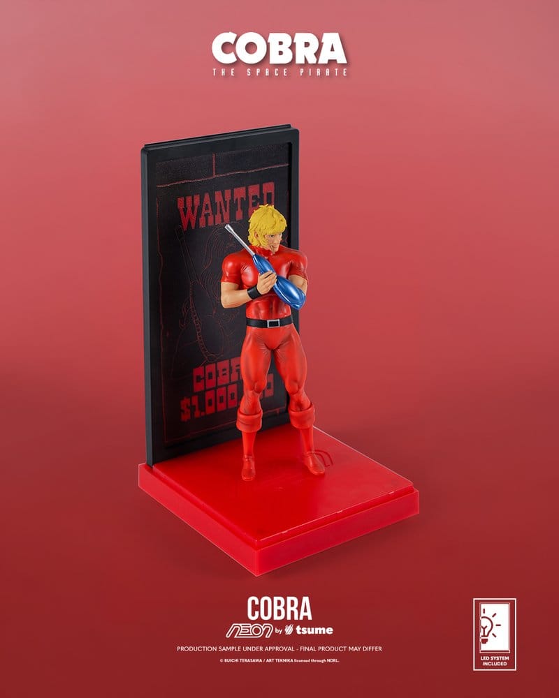 Cobra Figura Neon 1/9 Cobra The Space Pirate 20 cm