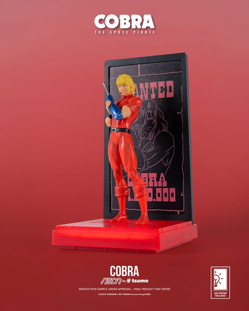 Cobra Figura Neon 1/9 Cobra The Space Pirate 20 cm