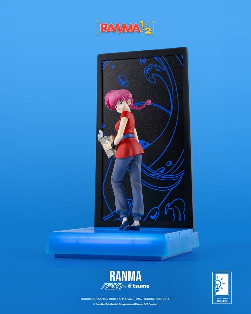 Ranma Figura Neon 1/9 Ranma Saotome Girl 20 cm