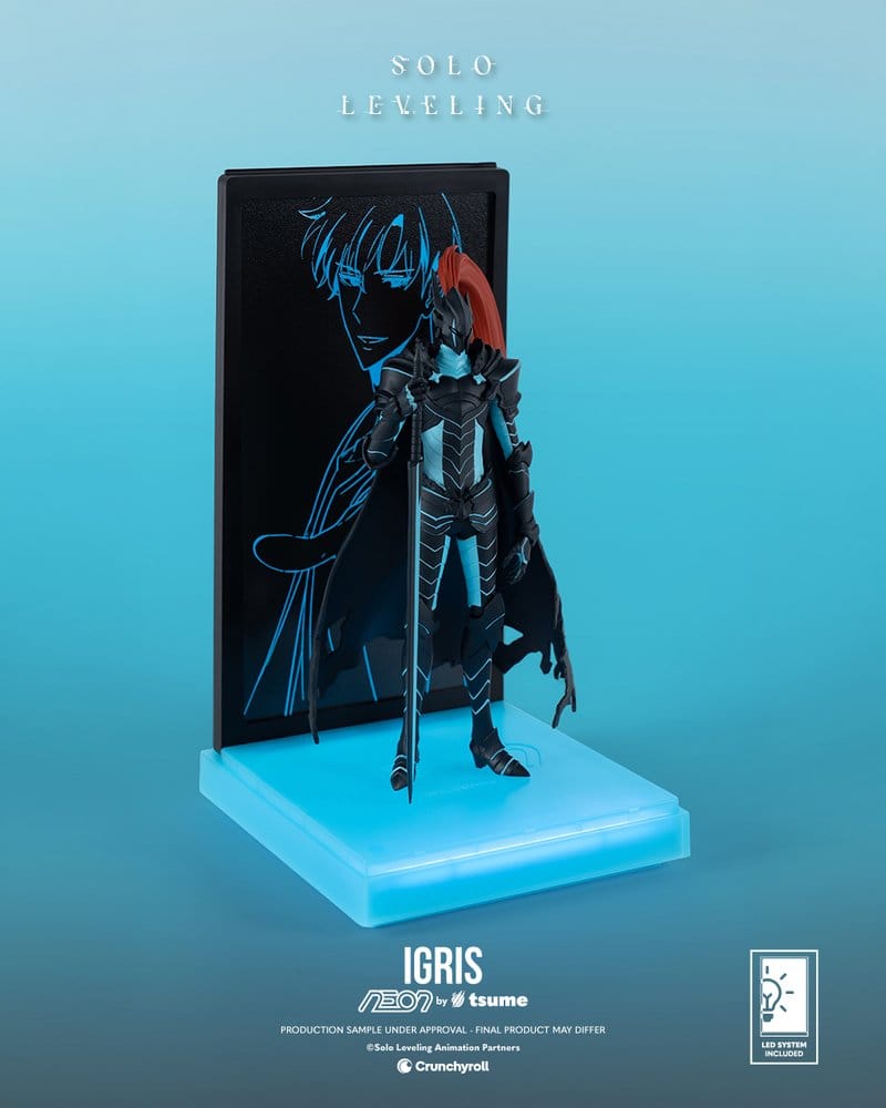 Solo Leveling Figura Neon 1/9 Igris 20 cm