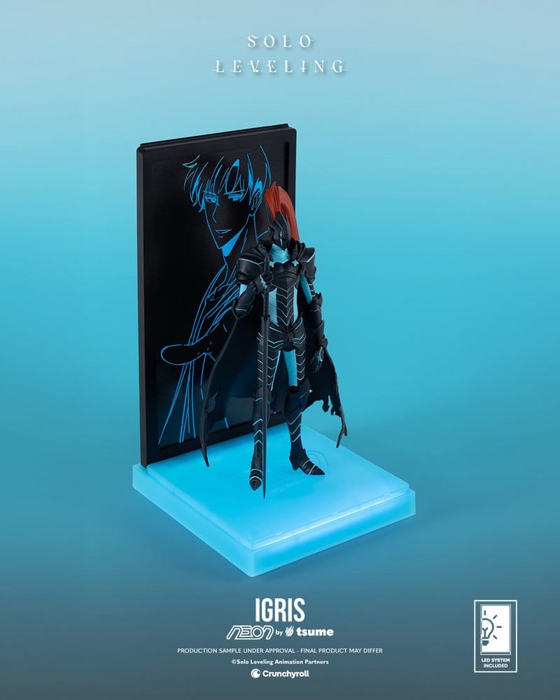 Solo Leveling Figura Neon 1/9 Igris 20 cm